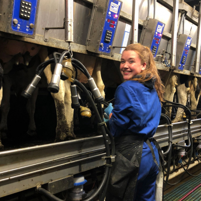 Jo-Anne: Koeien melken naast je studie, hoe tof is dat!